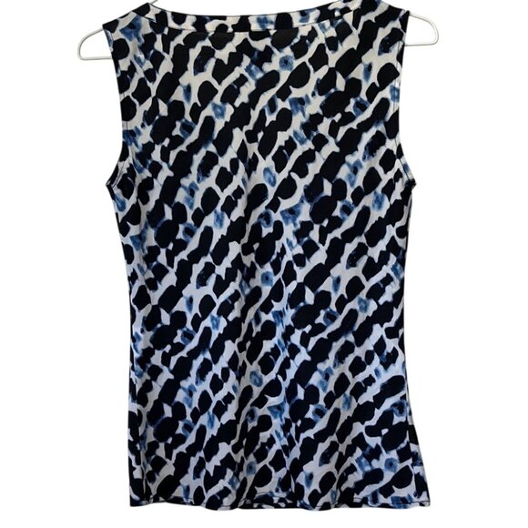 Anne Klein Black Sleeveless Tank Top - Picture 3 of 4